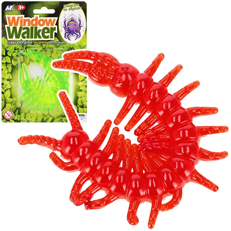 Lepkavý lezecký červ – gumová hračka 20 cm