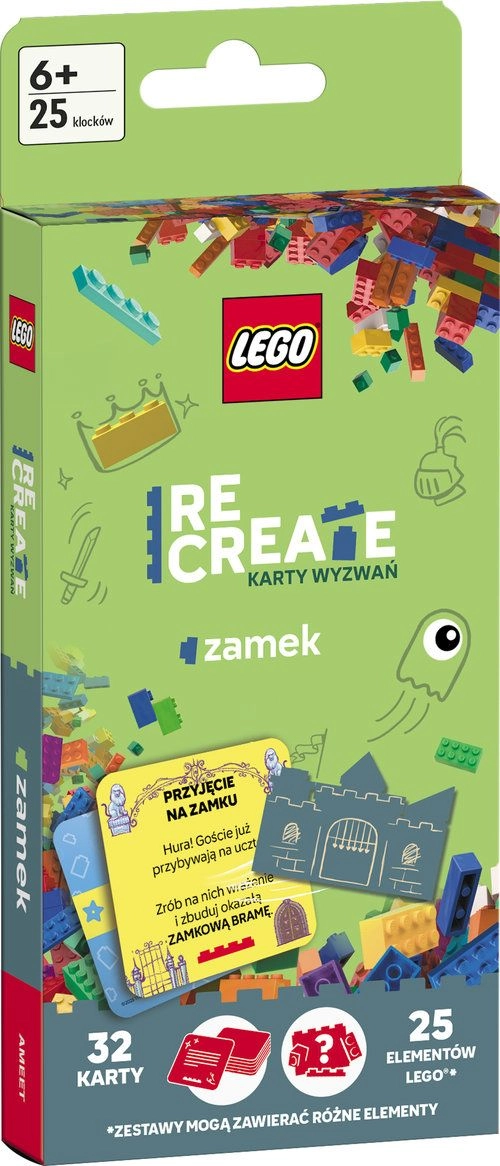 LEGO Recreate: Karty výzev – hradní dobrodružství
