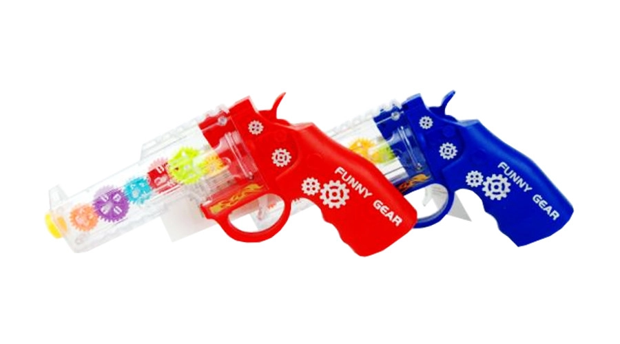 Plastiková pistole – 1 kus