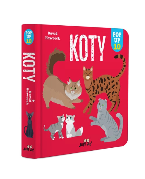 Pop-up kočky – interaktivní kniha pro děti