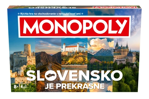 Monopoly Slovensko – rodinná stolní hra