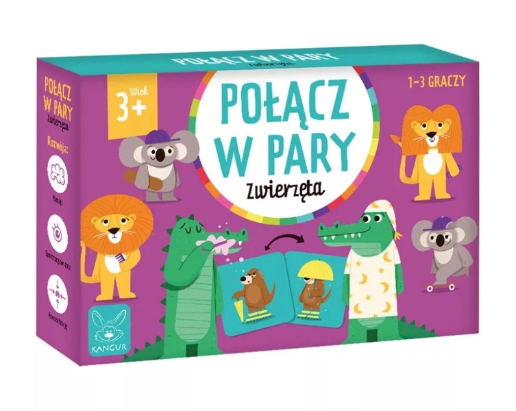 Pexeso Zvířata – spojování dvojic