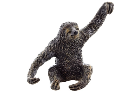 Plastová figurka lenochoda 8 cm