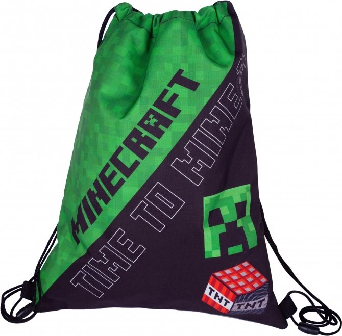 Pytlík na přezůvky Minecraft Time to Mine