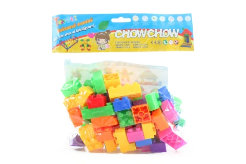 Plastová stavebnice kostky pro děti 3+