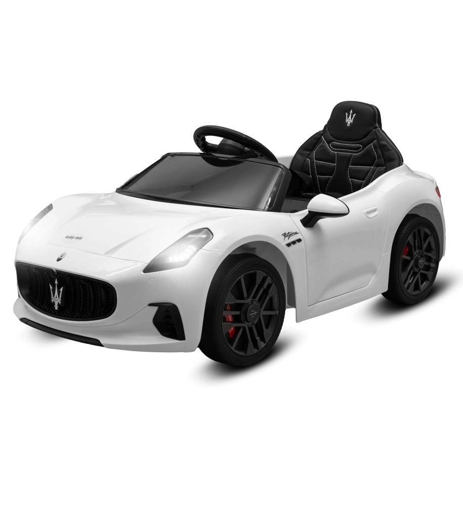 Elektrické autíčko MASERATI GranTurismo Baby Mix bílé