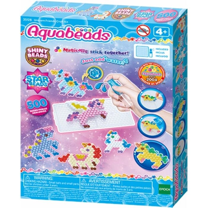 Levně Aquabeads pohádkový jednorožec – kreativní korálková sada
