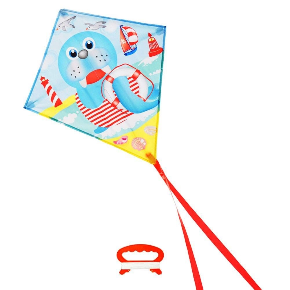 Dětský drak s motivem tuleně 57 × 52 cm