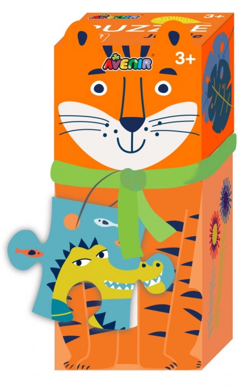 Puzzle 28 dílků – džungle