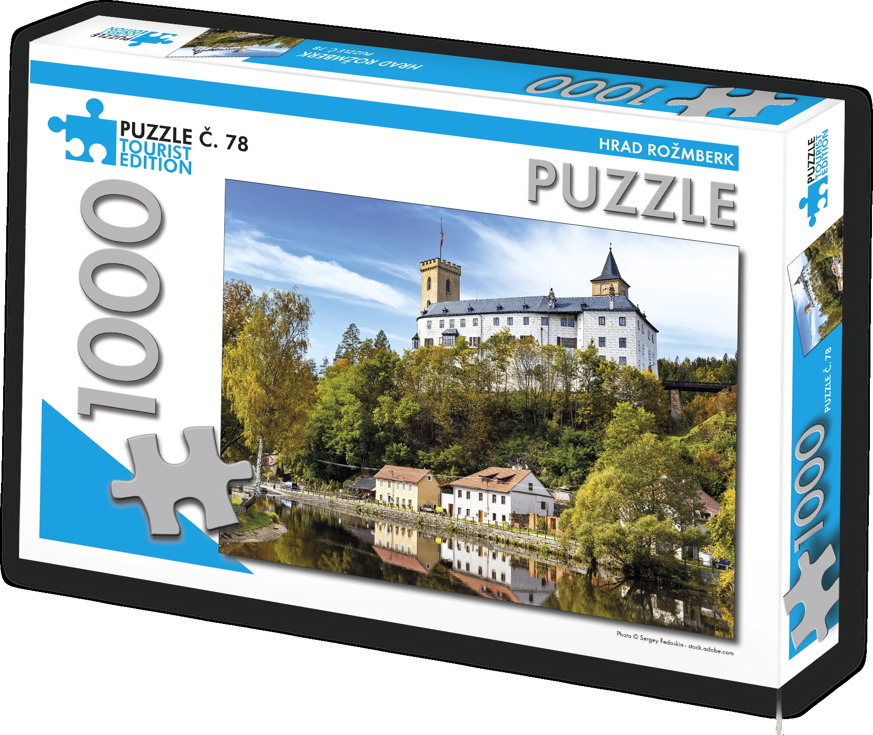 TOURIST EDITION Puzzle Hrad Rožmberk 1000 dílků (č.78)
