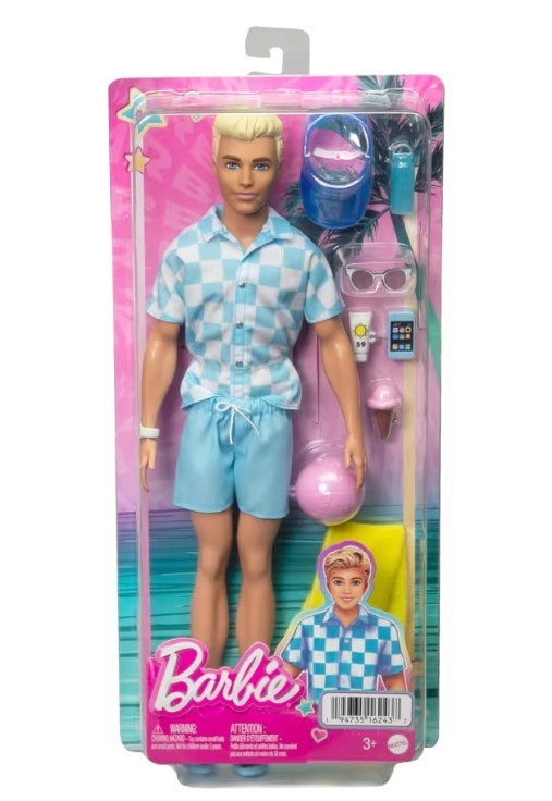 Mattel Barbie Ken na pláži