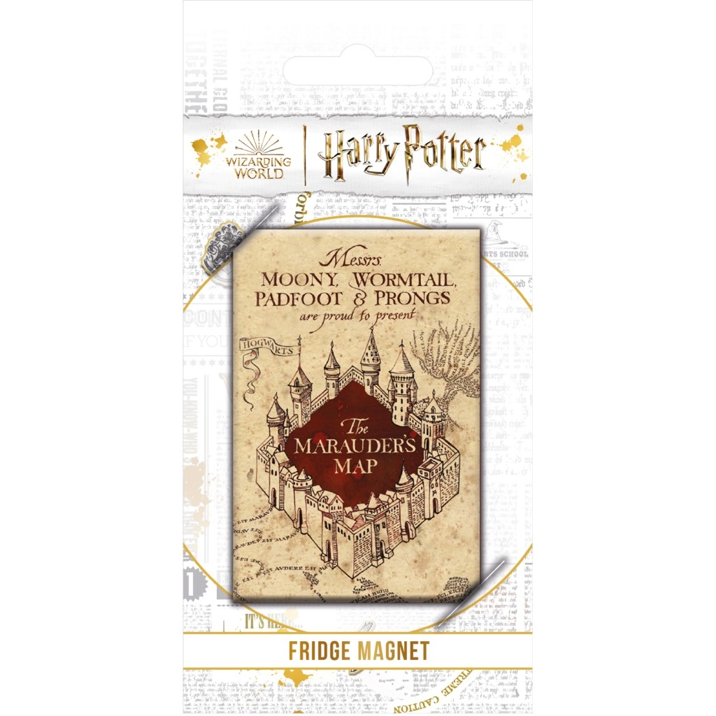 Magnetka Pobertův Plánek Harry Potter