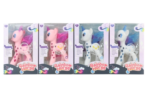 svítící plastový koník pro děti