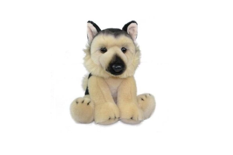 SmilyPlay Fluffy Fam plyšový německý ovčák 30 cm