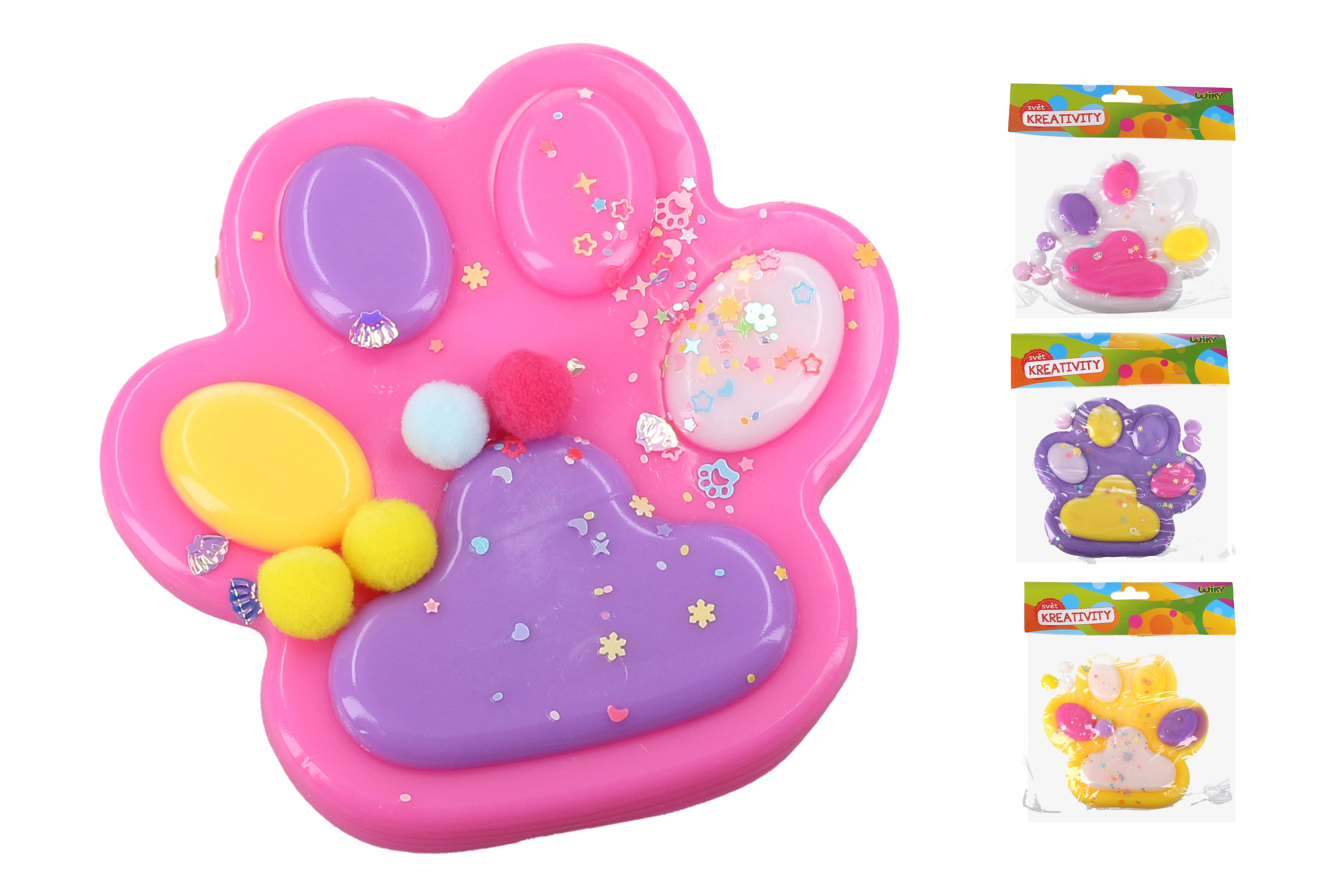 Silikonová packa – dekorativní forma 13 × 14 × 1 cm