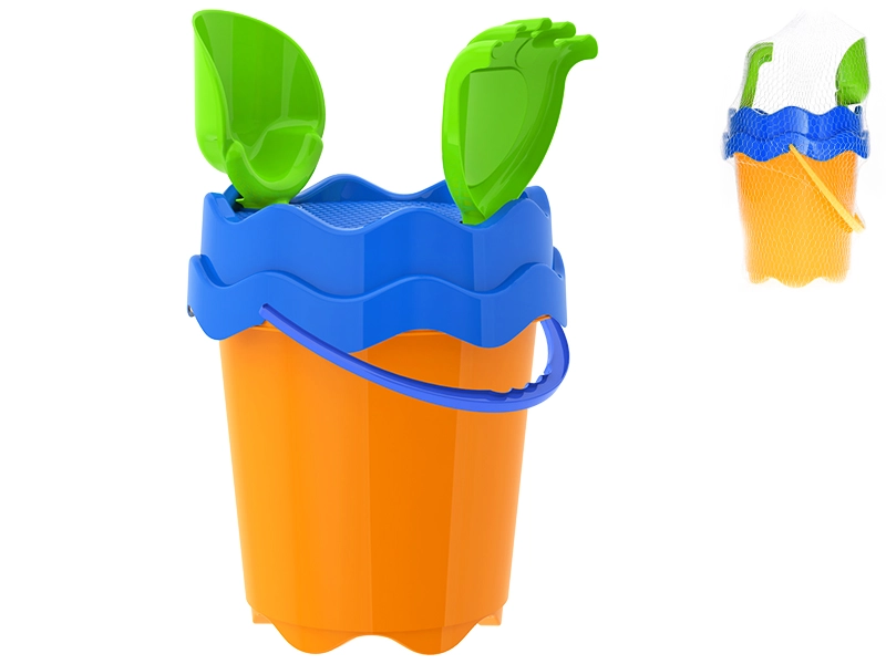 Sada na písek oranžová 17cm 4ks 10m+