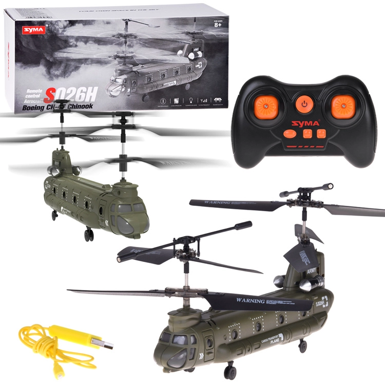 Syma RC vrtulník CH-47 CHINOOK s gyroskopem pro vnitřní létání