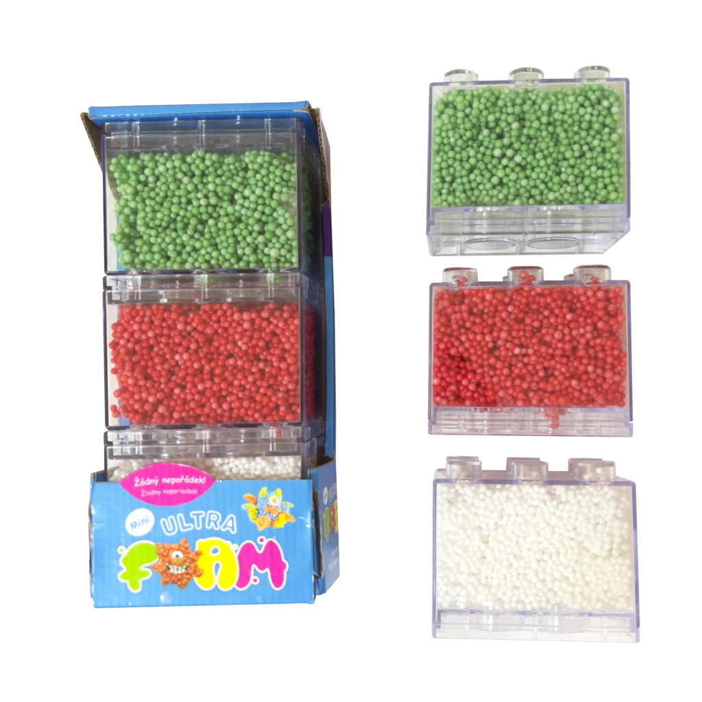Levně EPEE Ultra Foam 3 pack mini 3 kusů zelená, červená, bílá