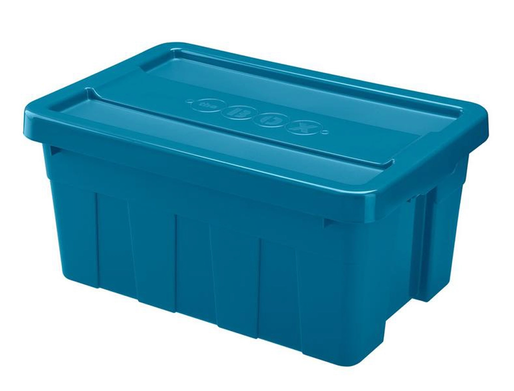 Plastový úložný box s víkem HEIDRUN 45 l