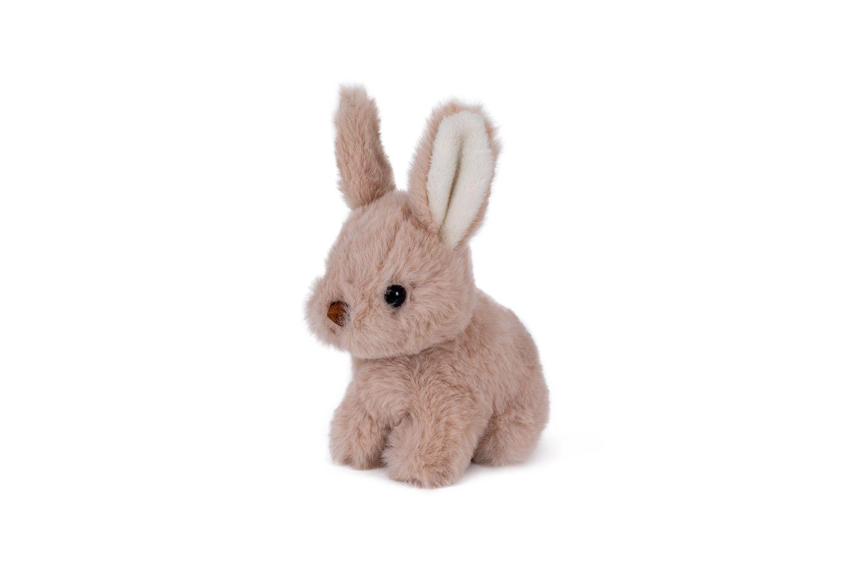 Béžový plyšový zajíček malý 15 cm