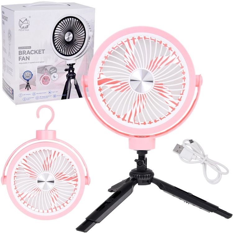 Tichý stolní USB ventilátor