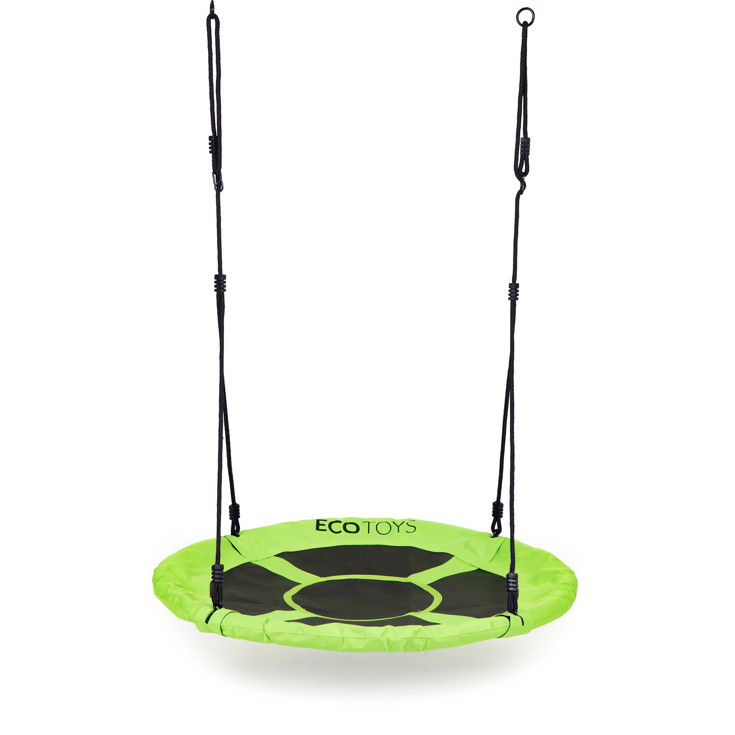 EcoToys Šestihranná houpačka Čapí hnízdo zelená 92 cm