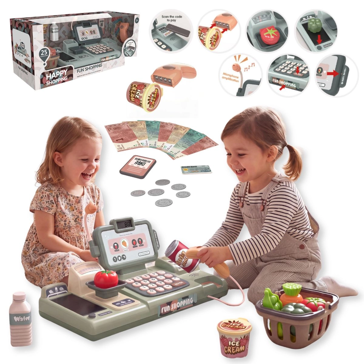 TinyMini interaktivní dětská pokladna