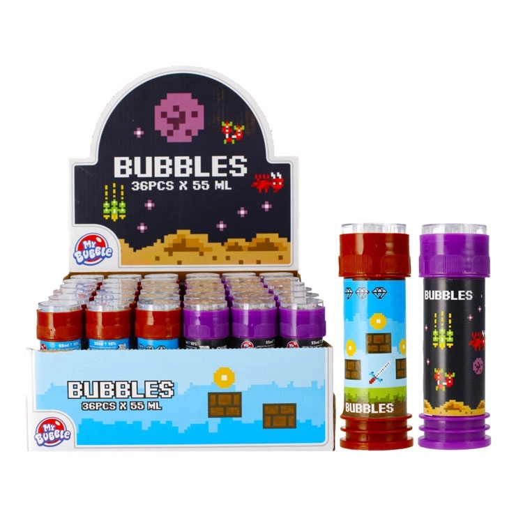 Bublifuk Pixel s bludištěm na víčku