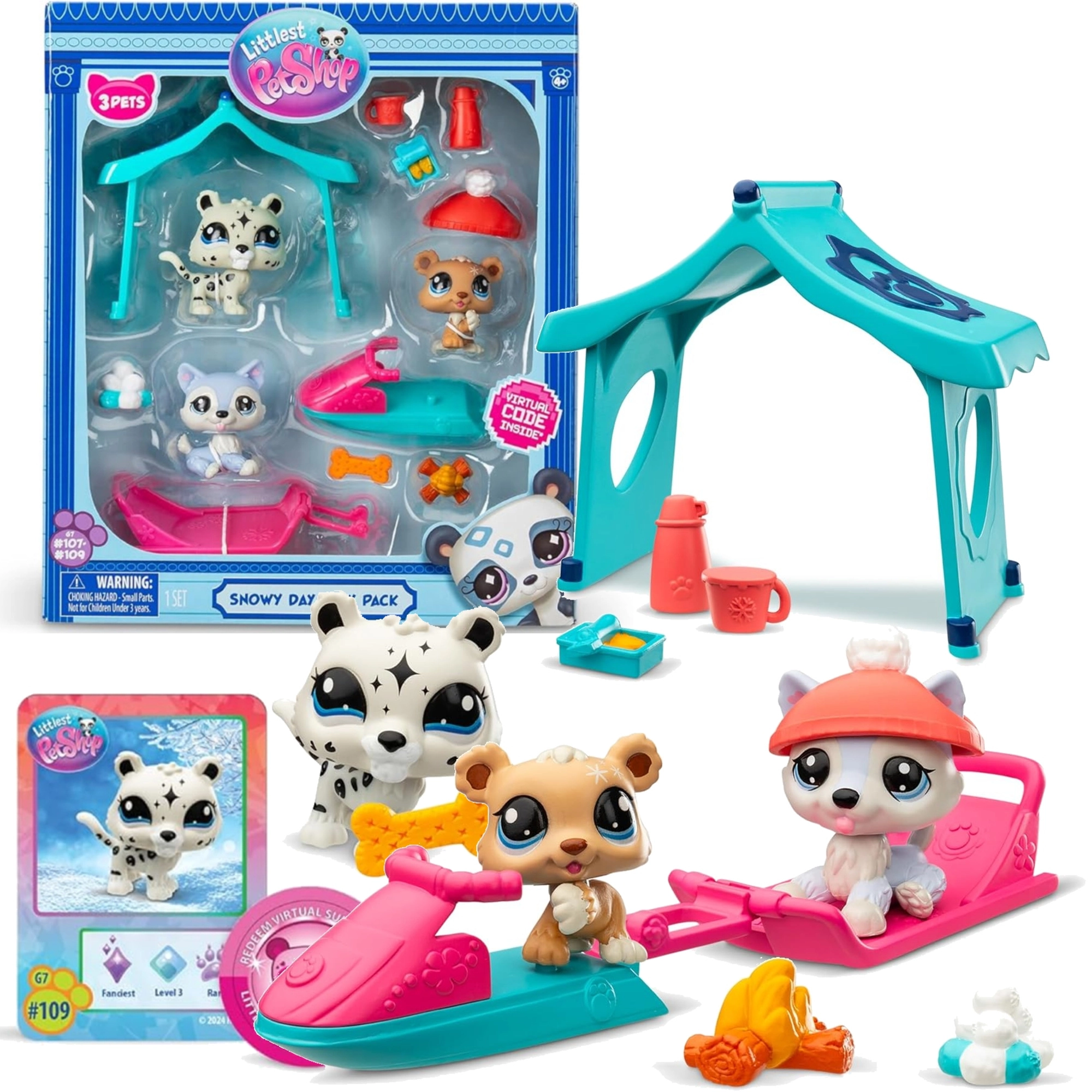Littlest Pet Shop Sněžný den