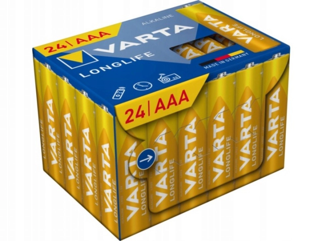Varta Longlife AAA 24ks 4103301124