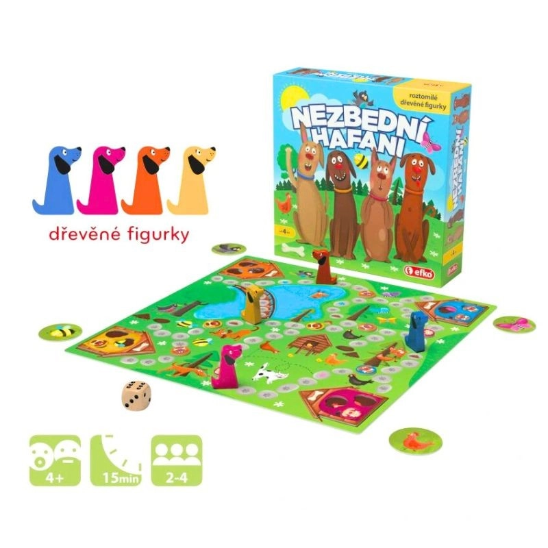 Efko Nezbední hafani - desková hra pro děti