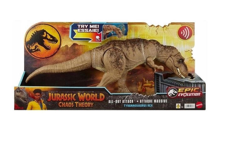 Jurassic World T‑Rex totalní atak