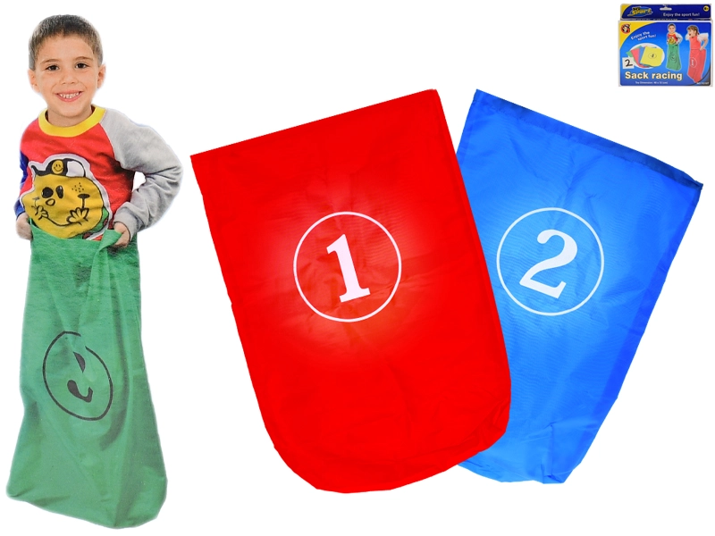 Skákací pytle pro děti 48 × 72 cm – sada 2 ks