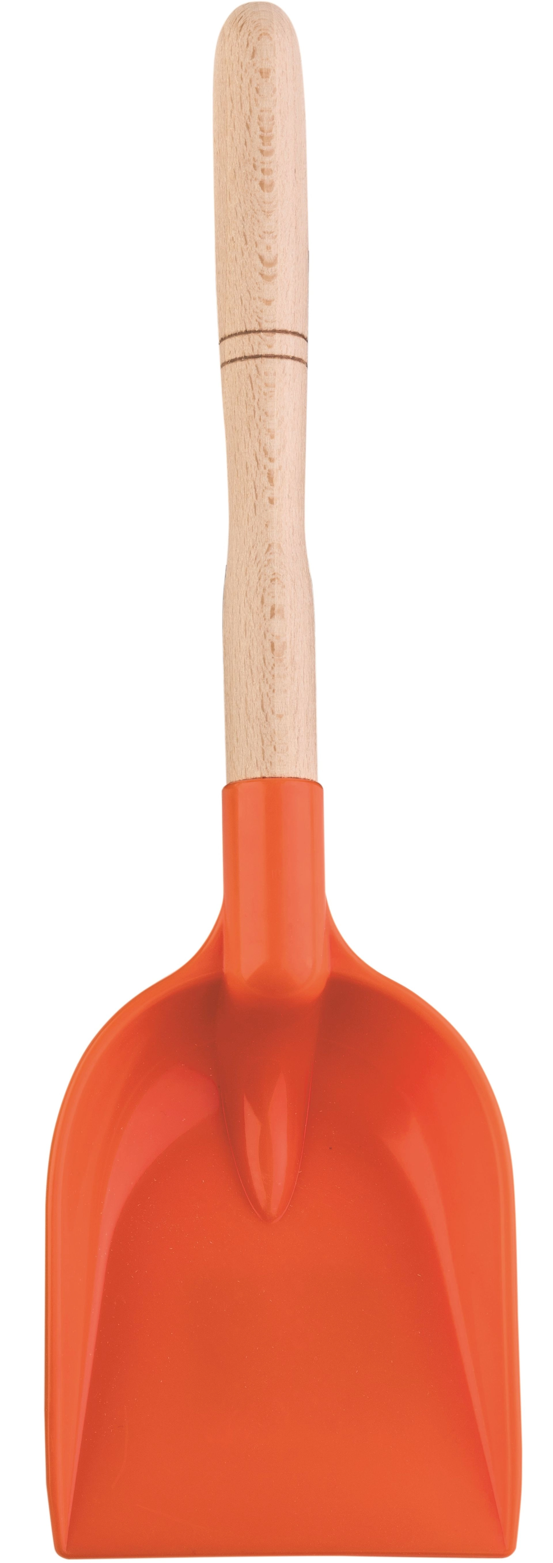 Androni Lopata s dřevěnou násadou délka 34 cm – Červená