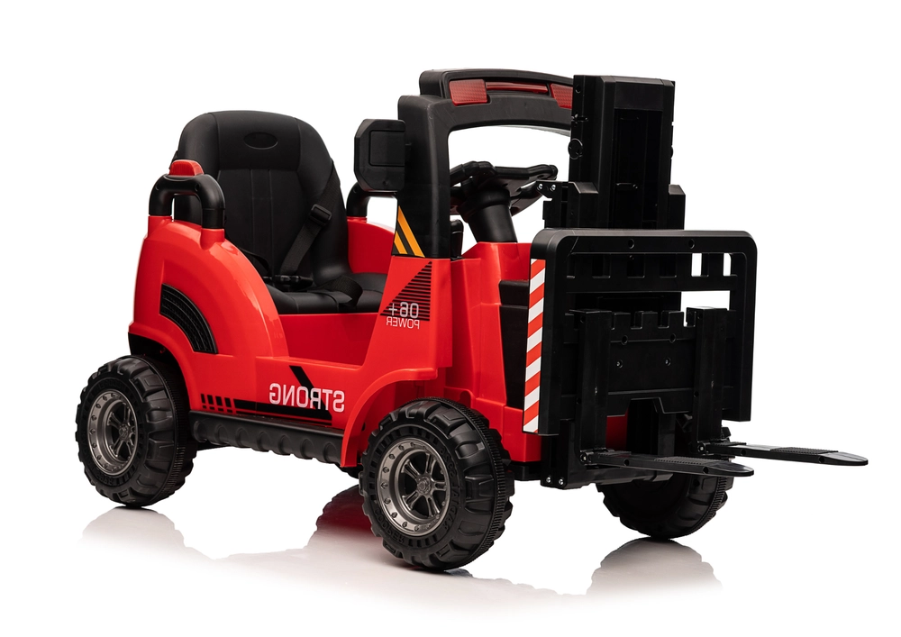Levně Lean Toys elektrický vysokozdvižný vozík WH101 červená