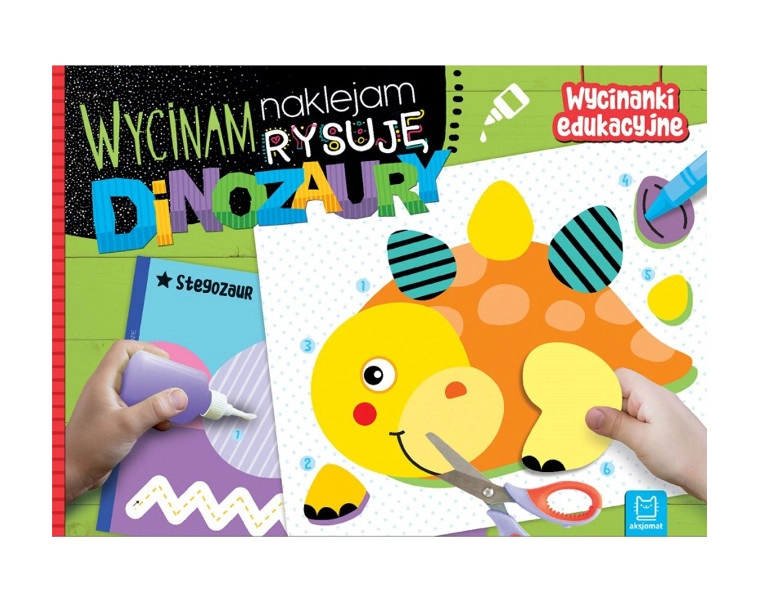 Vystřihovánky pro děti – Dinosauři