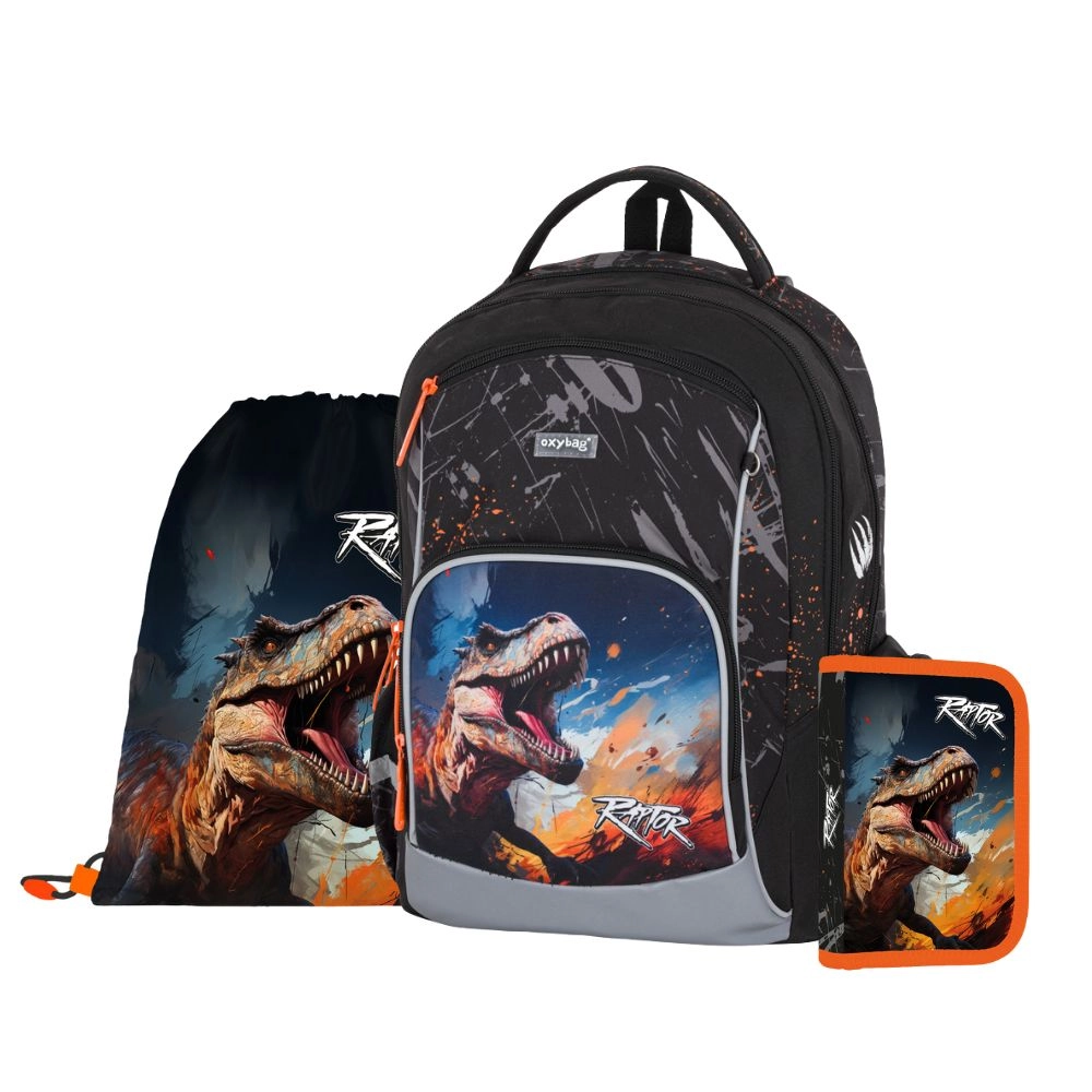Školní set 3ks OXY GO OXY GO Dino KARTONPP