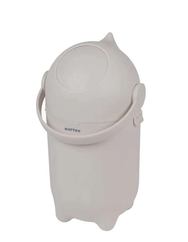 Nattou Koš na pleny Dropy Clay 27 cm 20 l