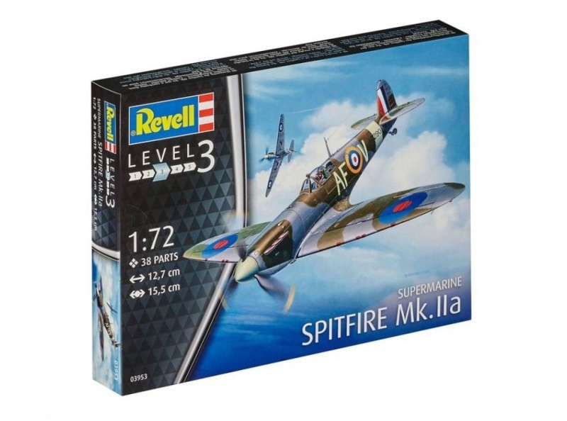 Revell Model Kit Plastic plane 03953 Spitfire Mk. IIa 1:72