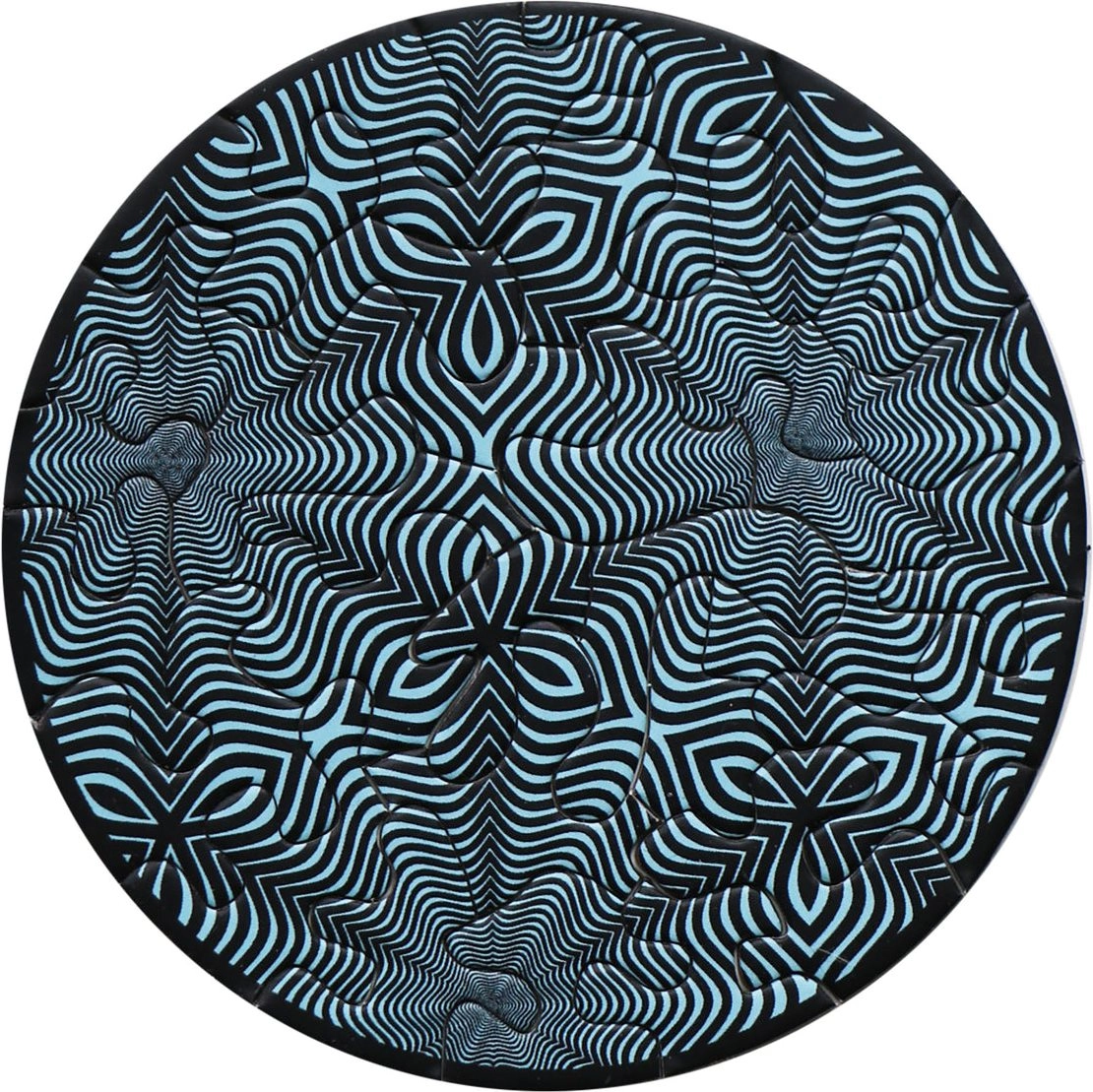 Curiosi kulaté mini puzzle Picoli Květina 33 dílků