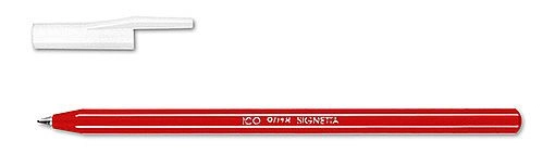 Kuličkové pero ICO Signetta Classic, červené ICO