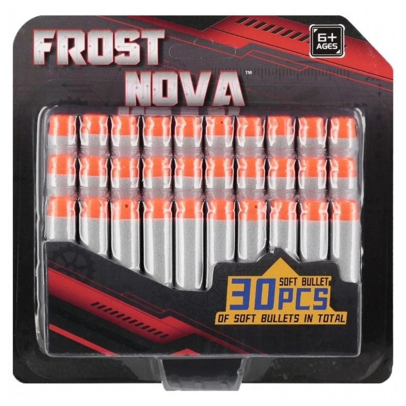 Frost Nova pěnové náboje do dětských pistolí, 30 ks