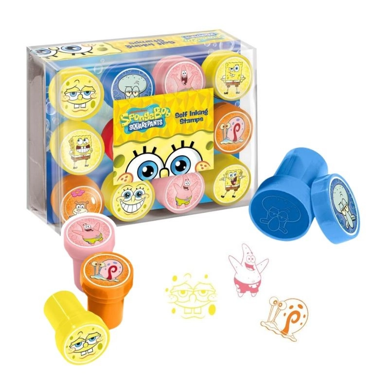 Spongebob razítka 12 ks