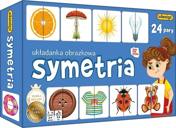 Symetrie hra - Obrázek puzzle
