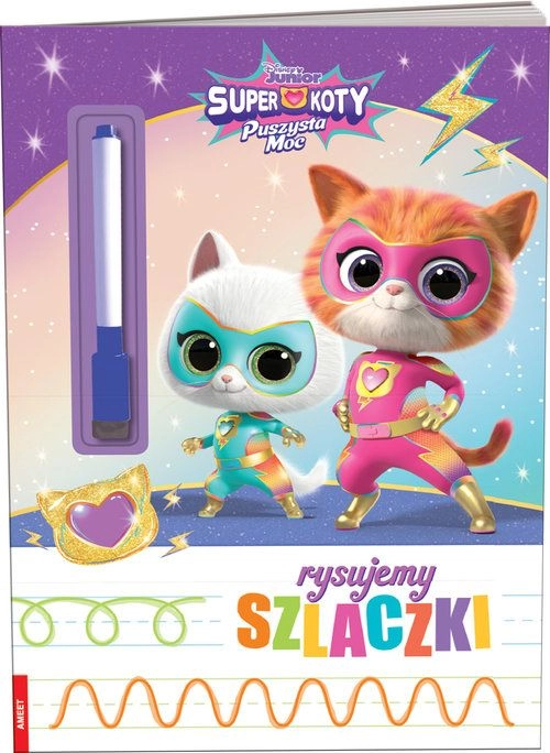 Superkoty: kreslíme vzory – stíratelná kniha pro děti 5+