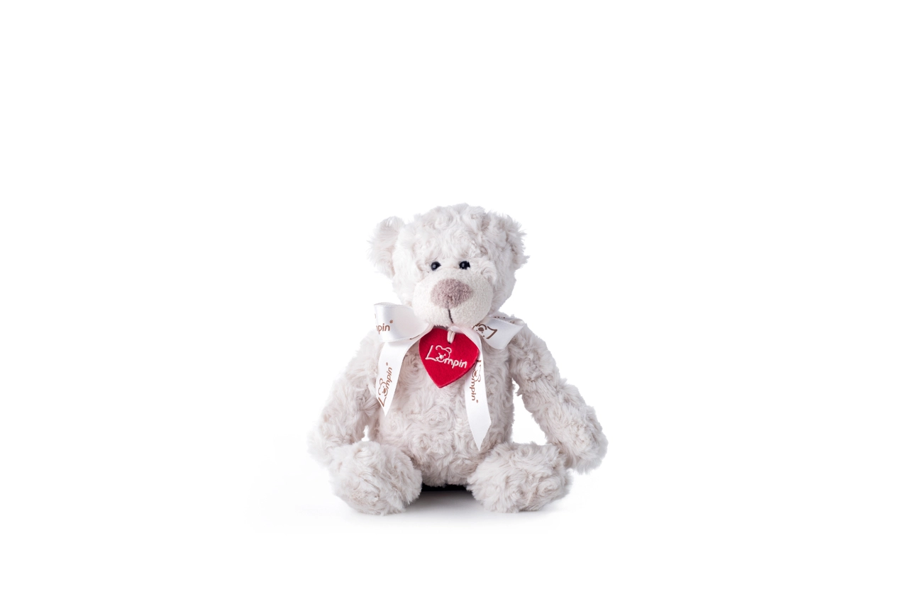 Lumpin - Medvěd Spencer s mašlí, 25cm