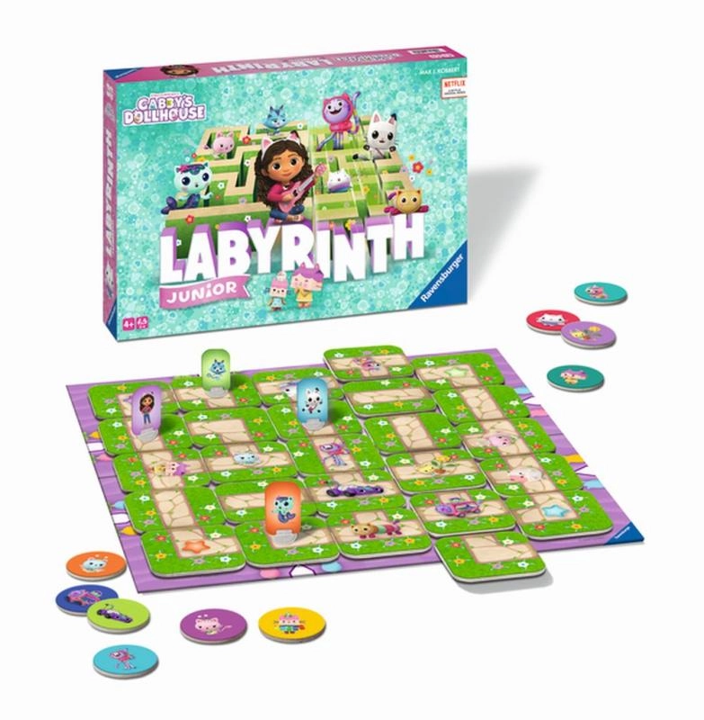 Levně Ravensburger Labyrinth Junior Gabby's Dollhouse