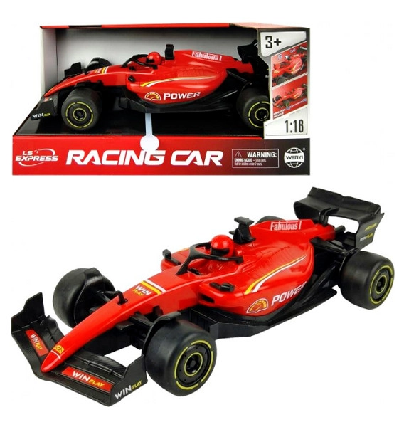 Auto formule 1 se zvukem na setrvačník