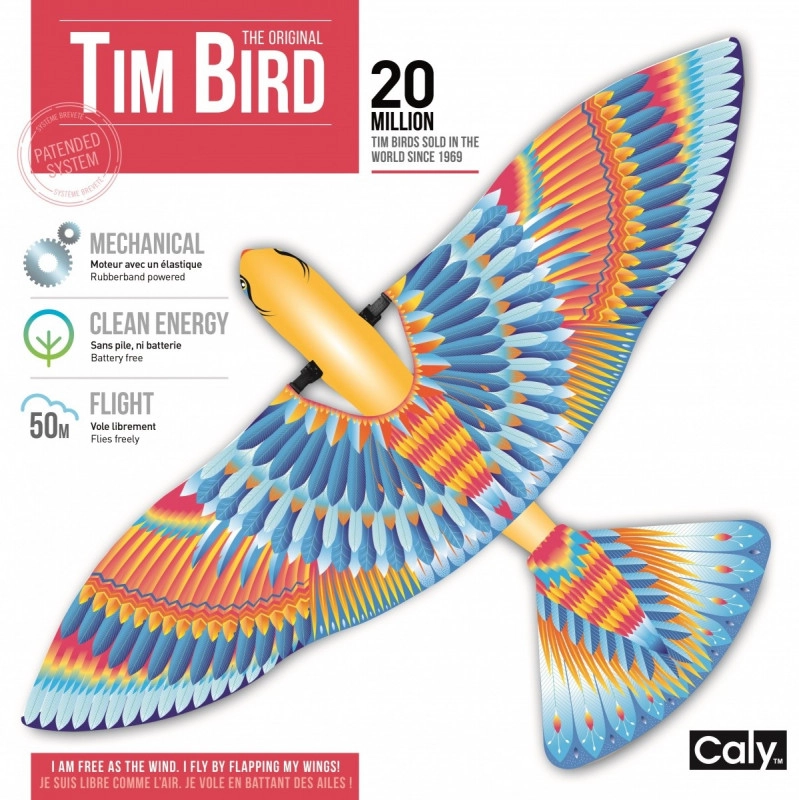 Caly Mechanický ptáček - TIM bird