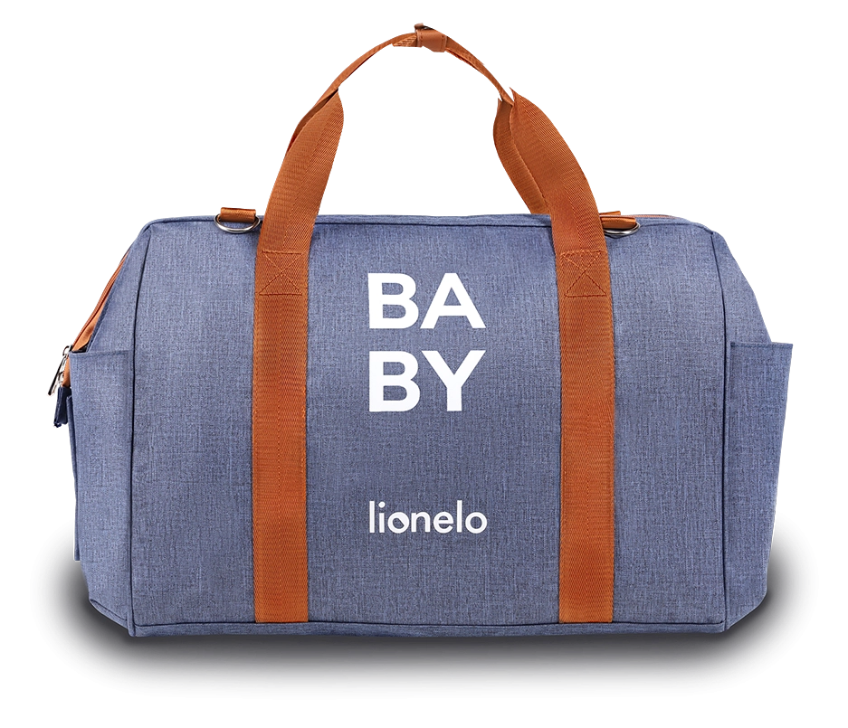 LIONELO Přebalovací taška Ida Blue Denim